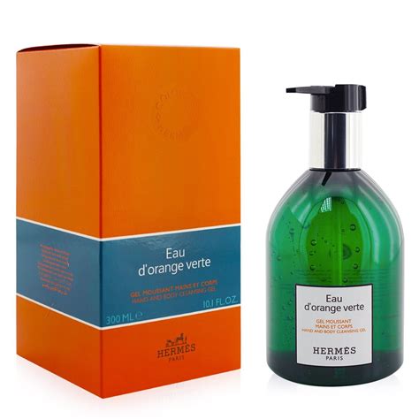 hermes eau d'orange verte hand and body cleansing gel|Eau D'Orange Verte by Hermes Hand & Body Cleansing Gel 300ml.